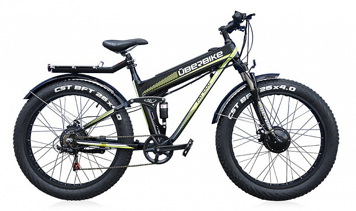 Uberbike FAT 48V 1000W BLACK Uberbike FAT 48V 1000W BLACK